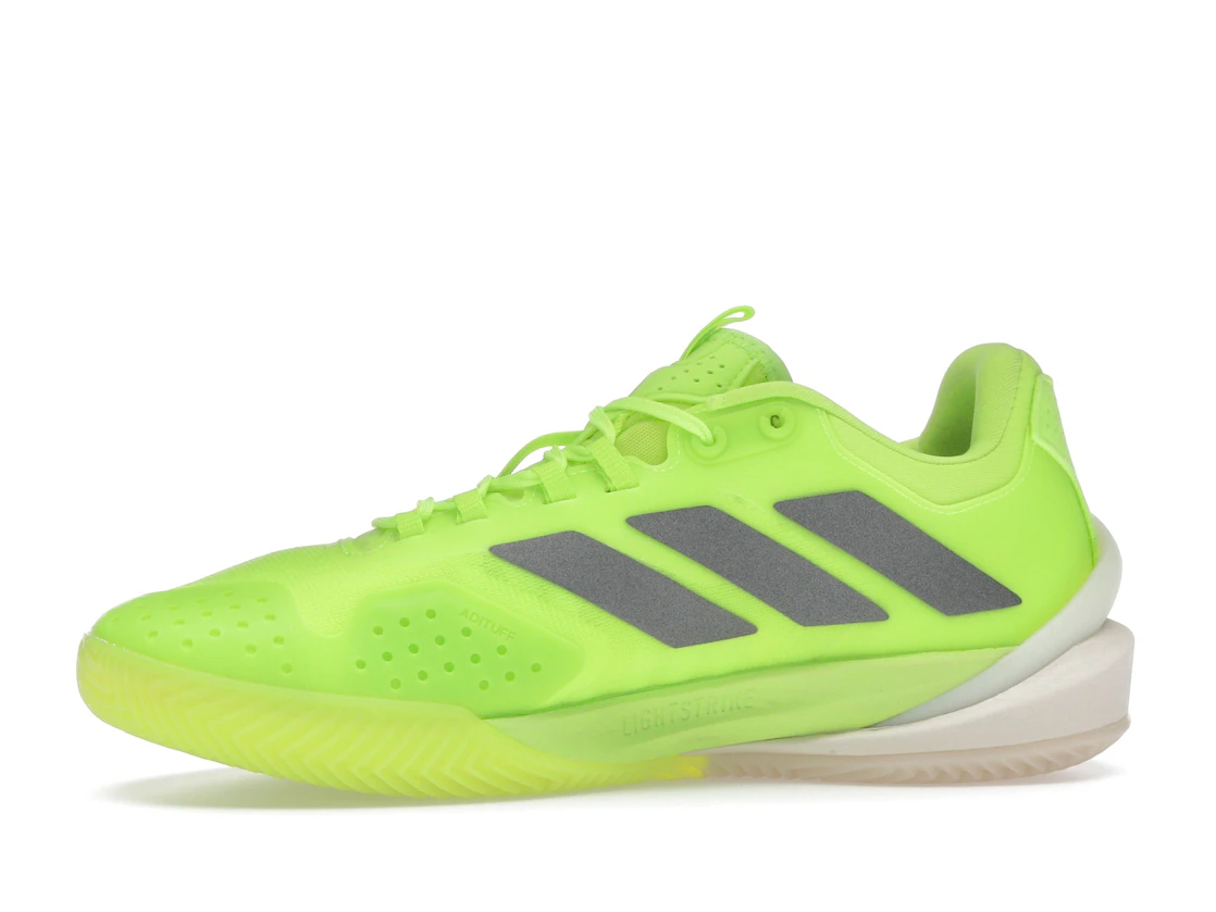 adidas Adizero Cybersonic Clay Lucid Lemon Iron Metallic Off White (Women's)
