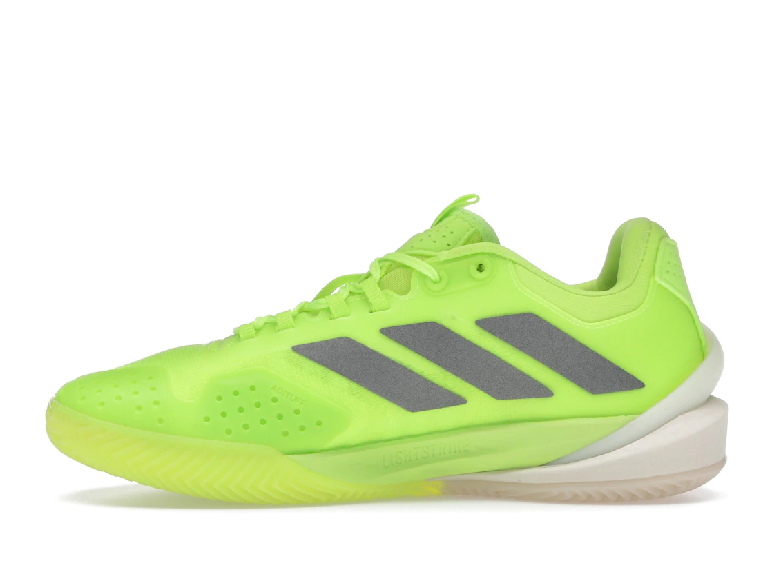 adidas Adizero Cybersonic Clay Lucid Lemon Iron Metallic Off White (Women's)