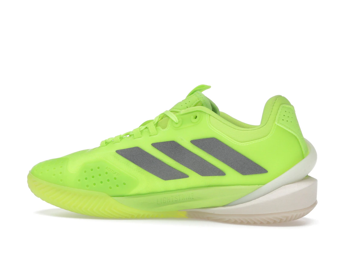 adidas Adizero Cybersonic Clay Lucid Lemon Iron Metallic Off White (Women's)