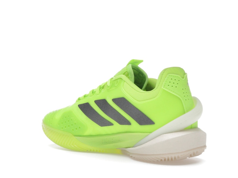 adidas Adizero Cybersonic Clay Lucid Lemon Iron Metallic Off White (Women's)