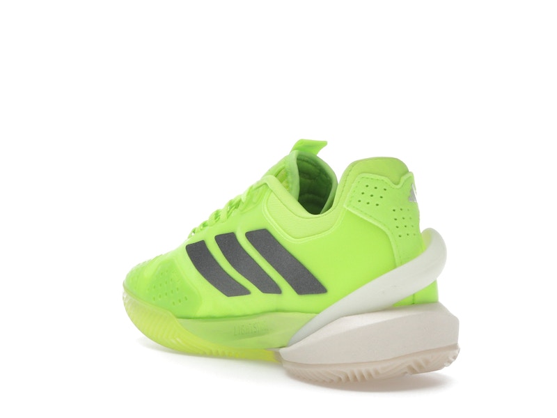 adidas Adizero Cybersonic Clay Lucid Lemon Iron Metallic Off White (Women's)