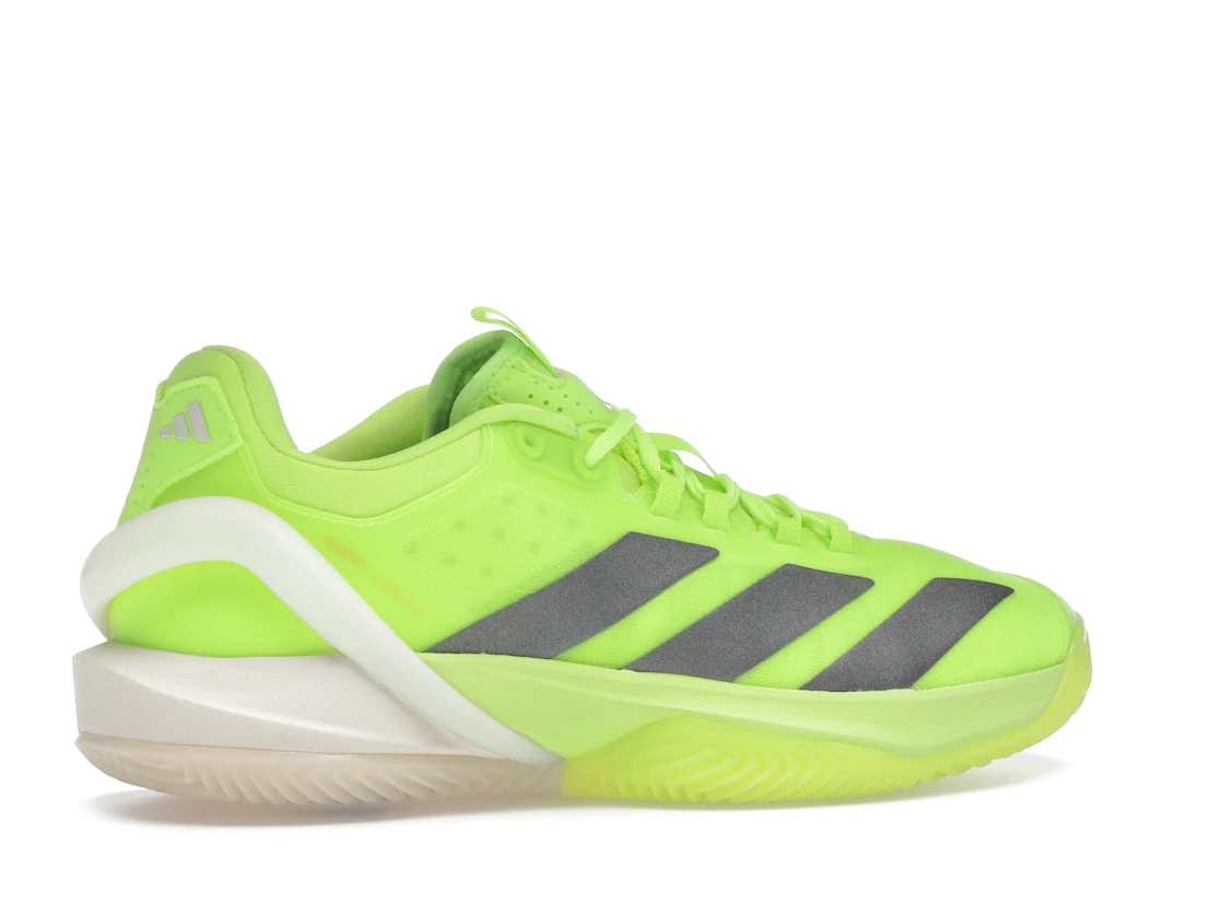 adidas Adizero Cybersonic Clay Lucid Lemon Iron Metallic Off White (Women's)