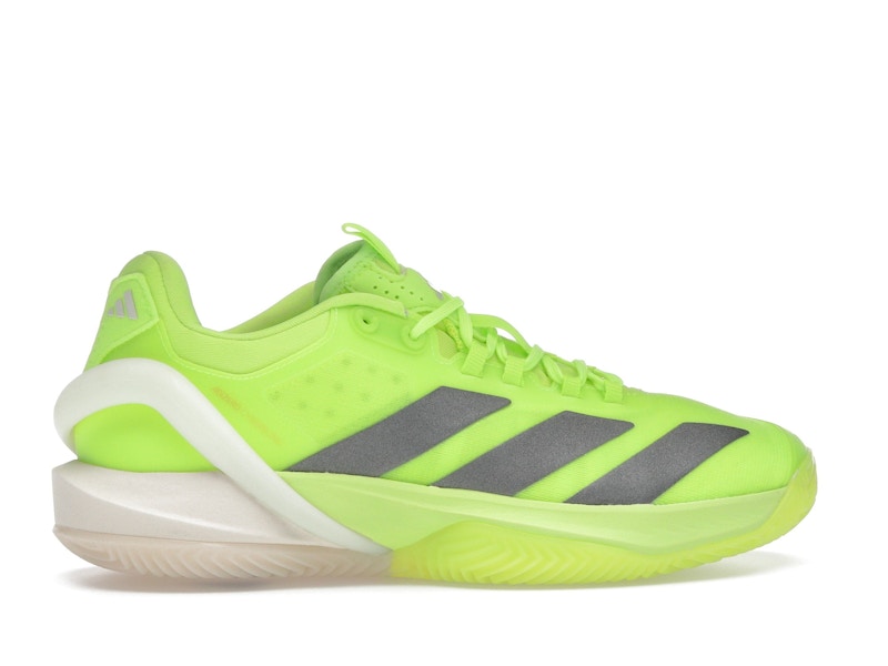adidas Adizero Cybersonic Clay Lucid Lemon Iron Metallic Off White (Women's)