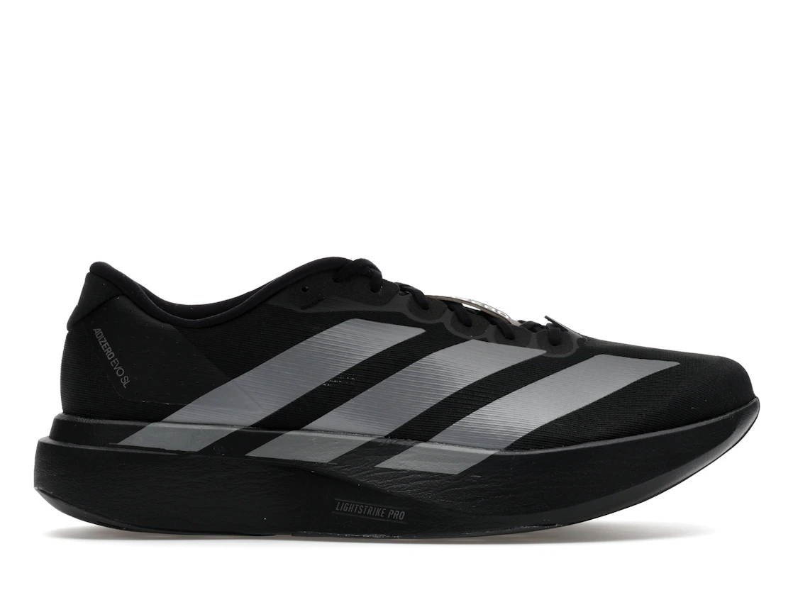adidas Adizero Evo SL Black Iron Metallic