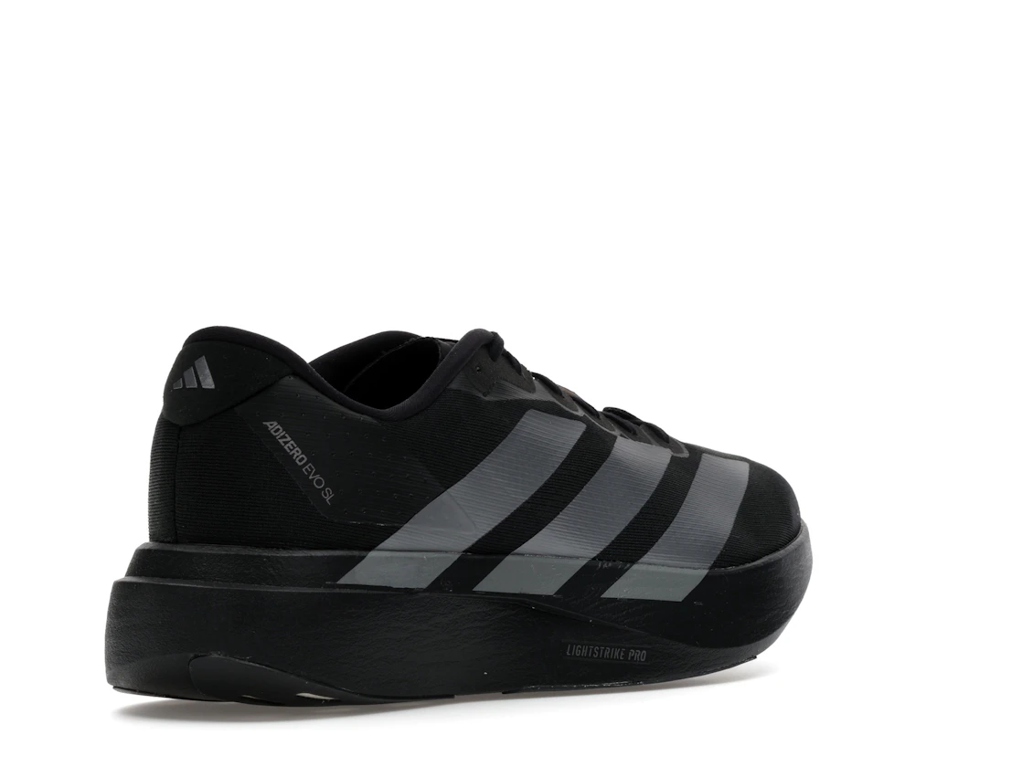 adidas Adizero Evo SL Black Iron Metallic