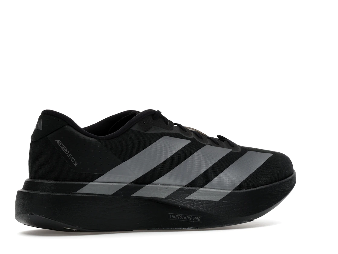adidas Adizero Evo SL Black Iron Metallic