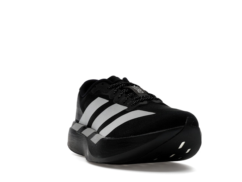 adidas Adizero Evo SL Black Silver Metallic Signal Green