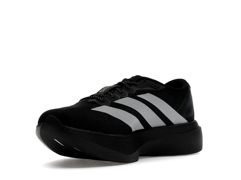 adidas Adizero Evo SL Black Silver Metallic Signal Green