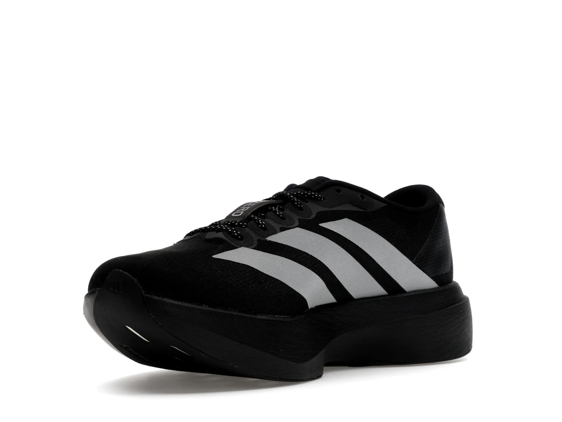 adidas Adizero Evo SL Black Silver Metallic Signal Green