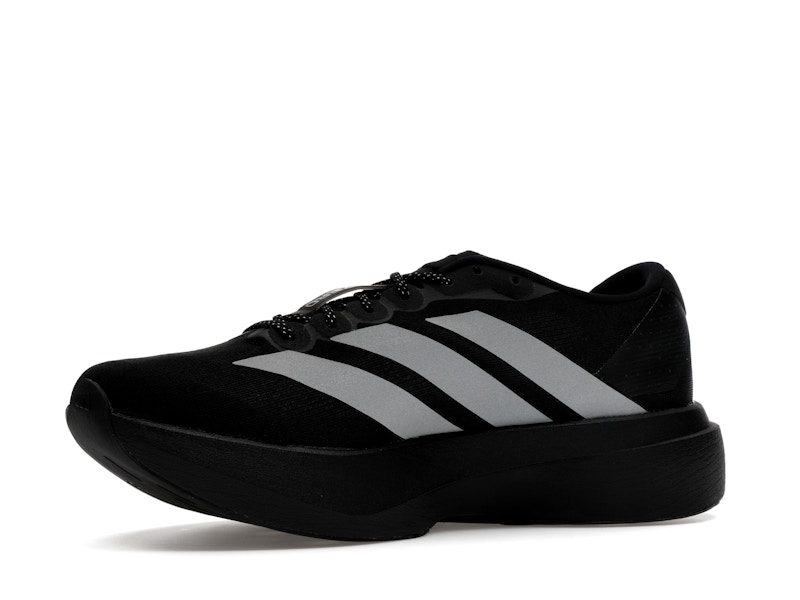 adidas Adizero Evo SL Black Silver Metallic Signal Green