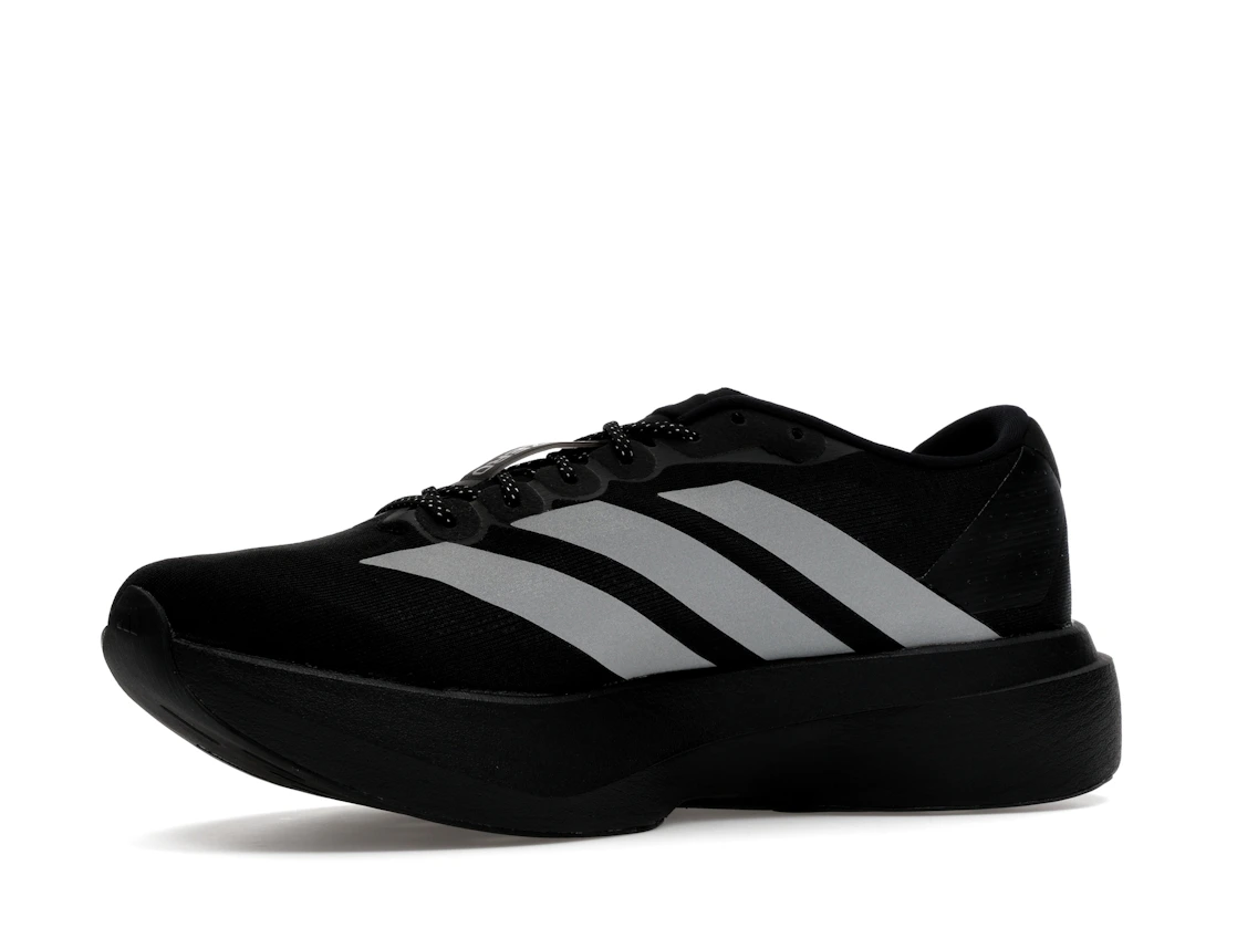 adidas Adizero Evo SL Black Silver Metallic Signal Green