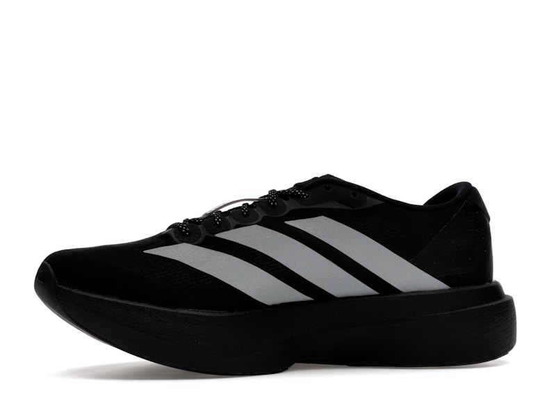 adidas Adizero Evo SL Black Silver Metallic Signal Green