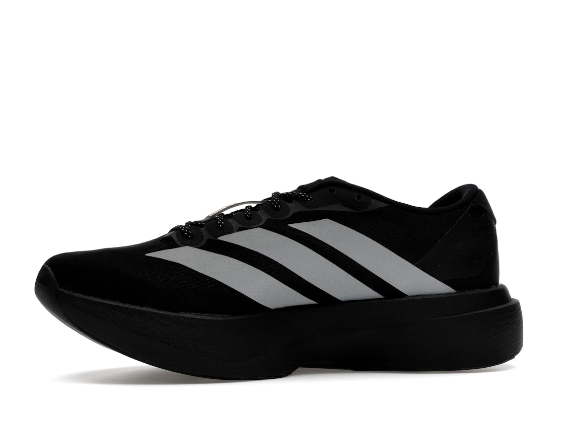 adidas Adizero Evo SL Black Silver Metallic Signal Green