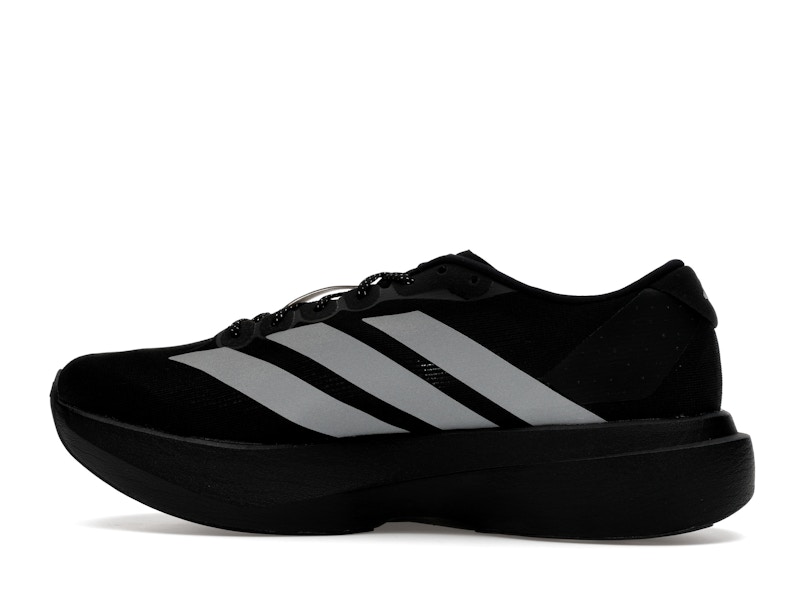 adidas Adizero Evo SL Black Silver Metallic Signal Green