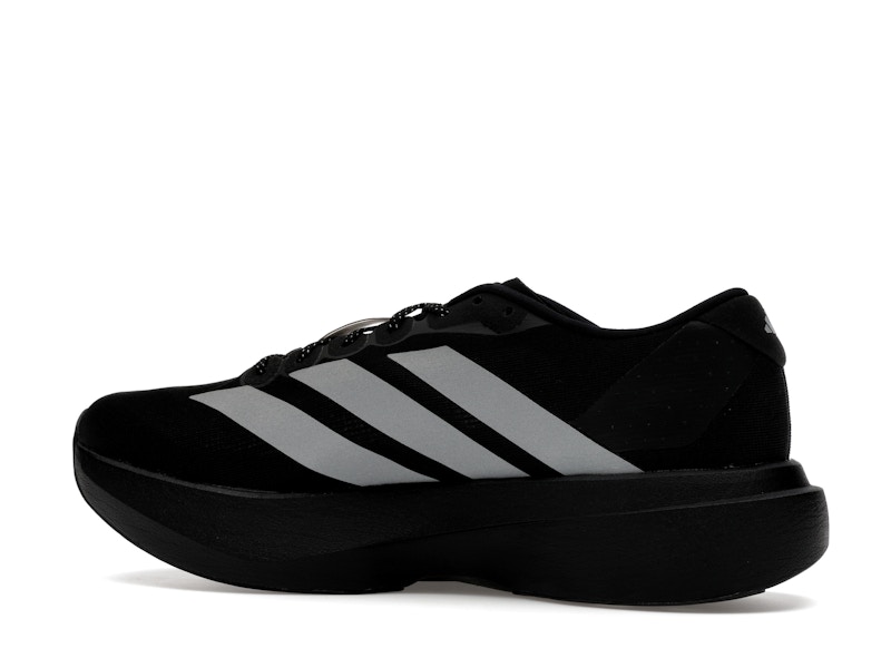 adidas Adizero Evo SL Black Silver Metallic Signal Green