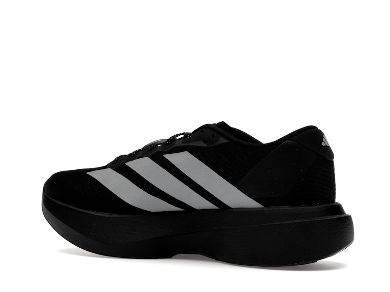 adidas Adizero Evo SL Black Silver Metallic Signal Green