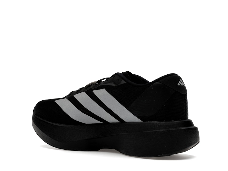 adidas Adizero Evo SL Black Silver Metallic Signal Green