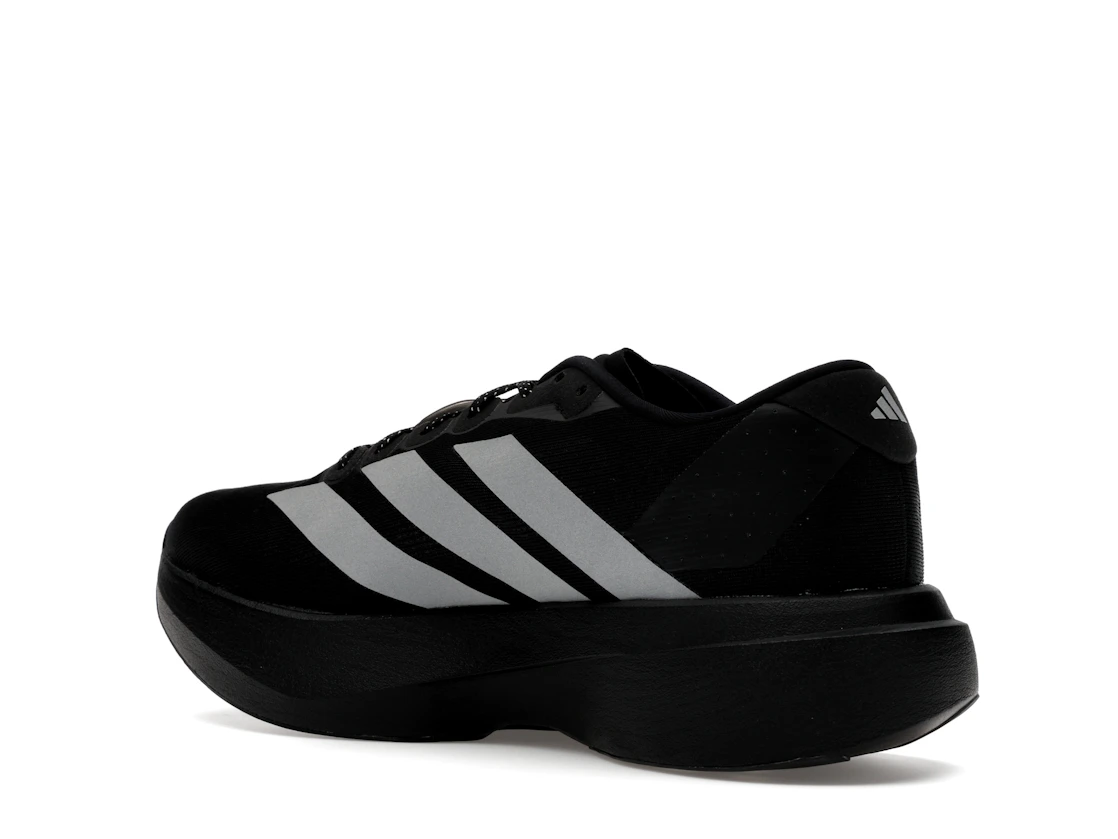 adidas Adizero Evo SL Black Silver Metallic Signal Green