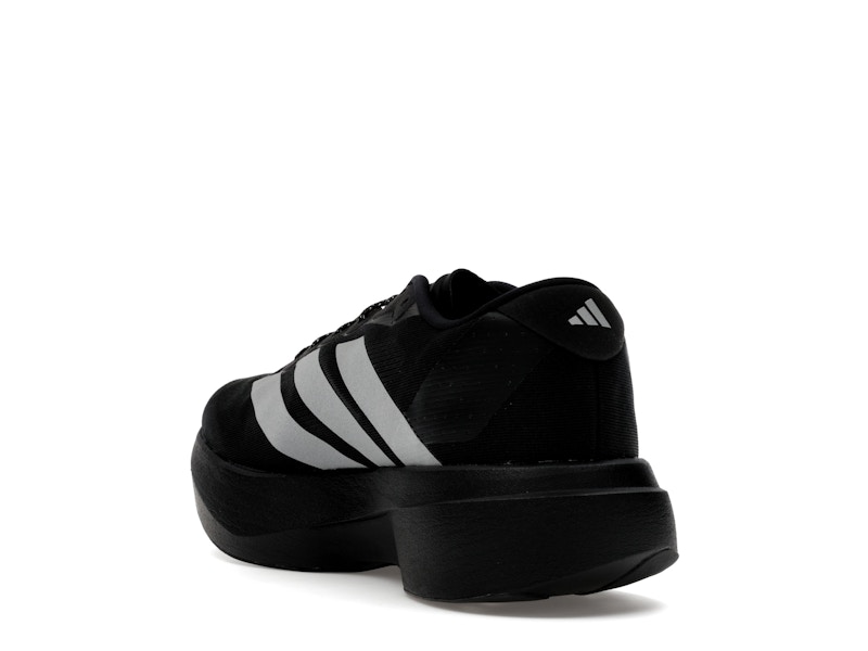adidas Adizero Evo SL Black Silver Metallic Signal Green