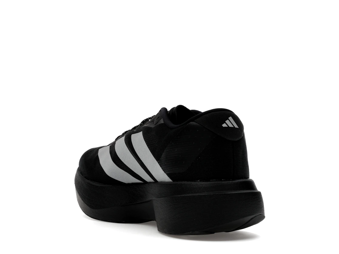 adidas Adizero Evo SL Black Silver Metallic Signal Green