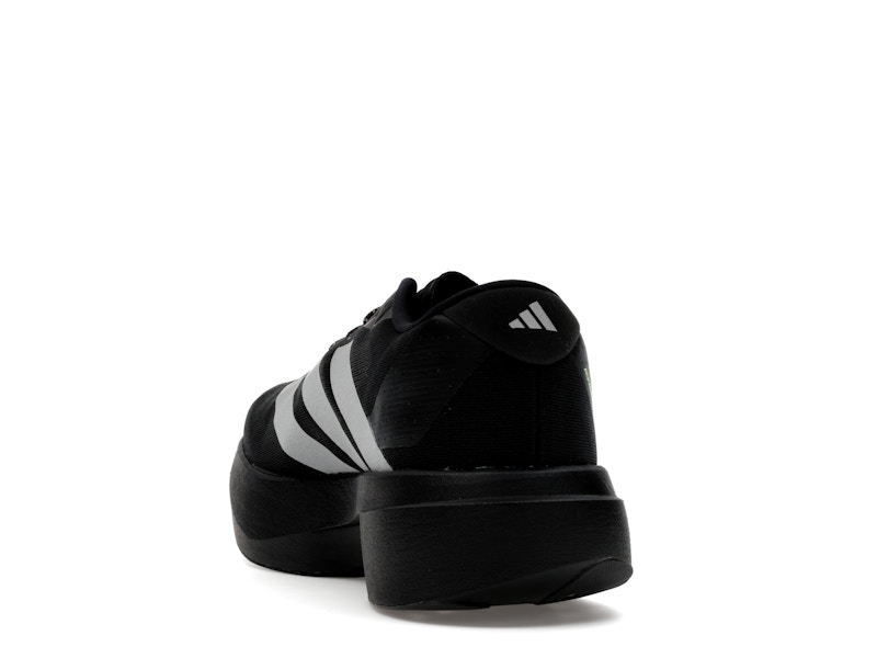 adidas Adizero Evo SL Black Silver Metallic Signal Green