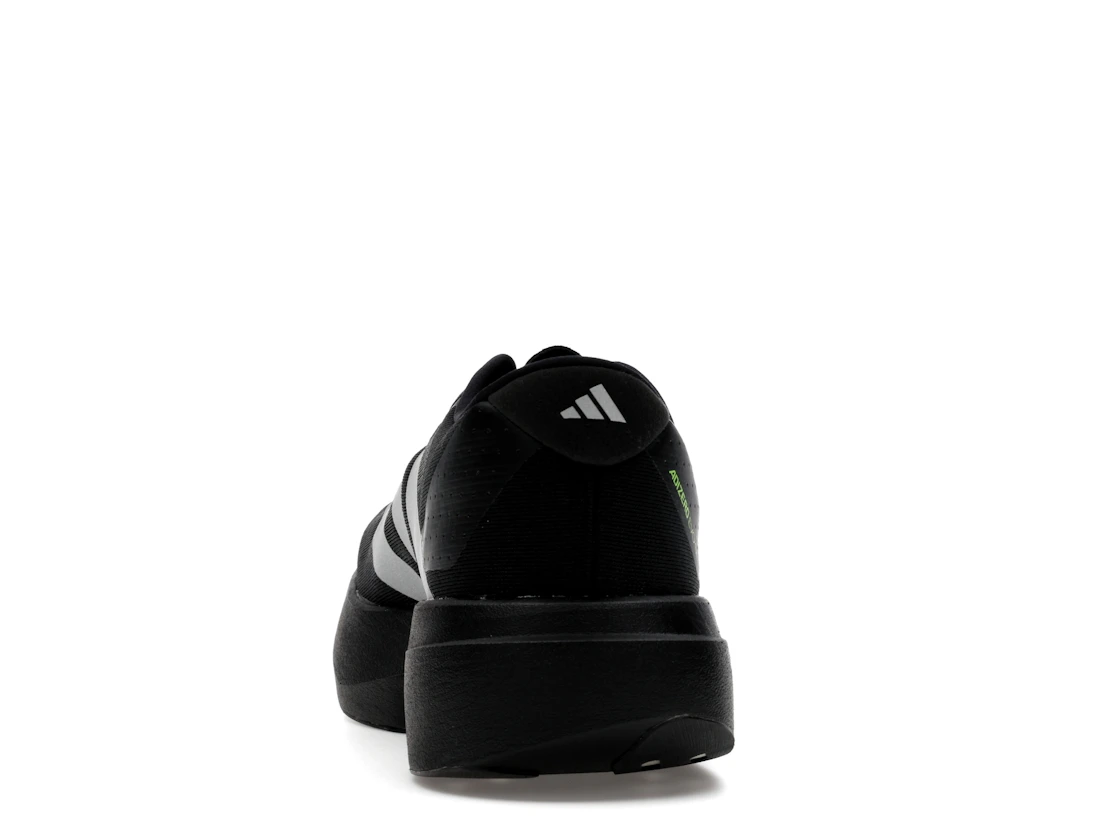 adidas Adizero Evo SL Black Silver Metallic Signal Green