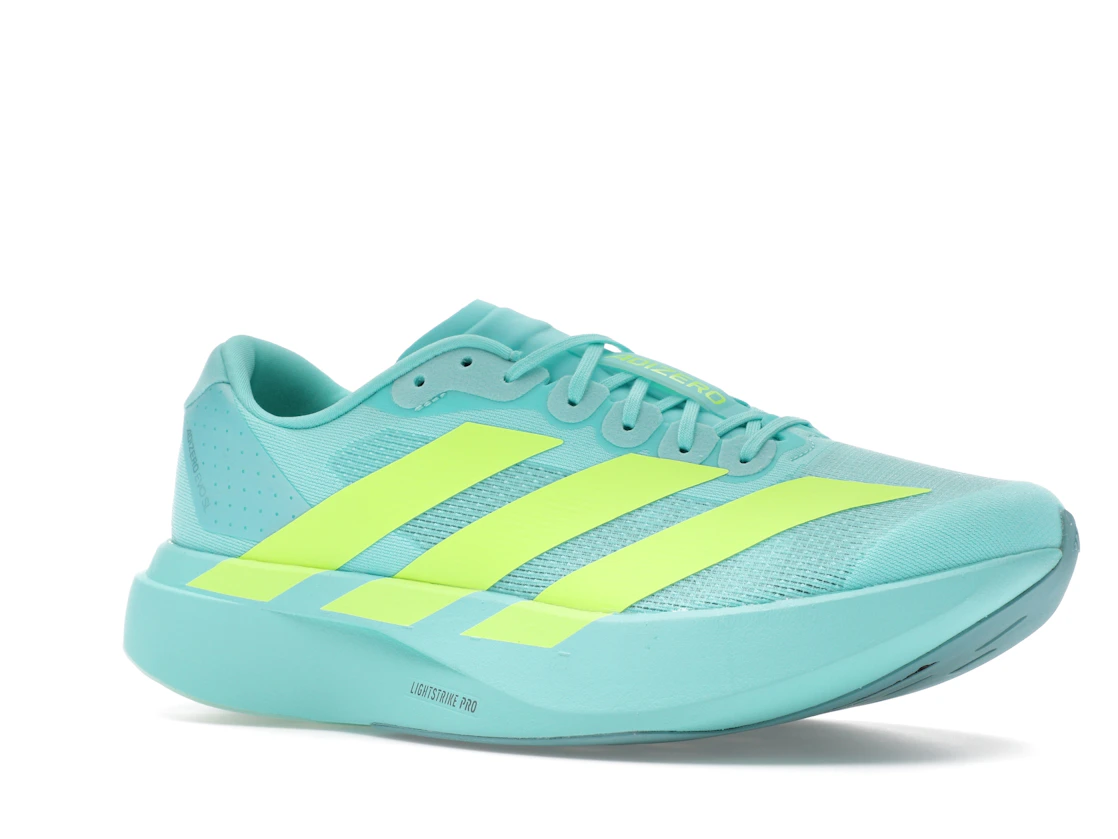 adidas Adizero Evo SL Flash Aqua Lucid Lemon