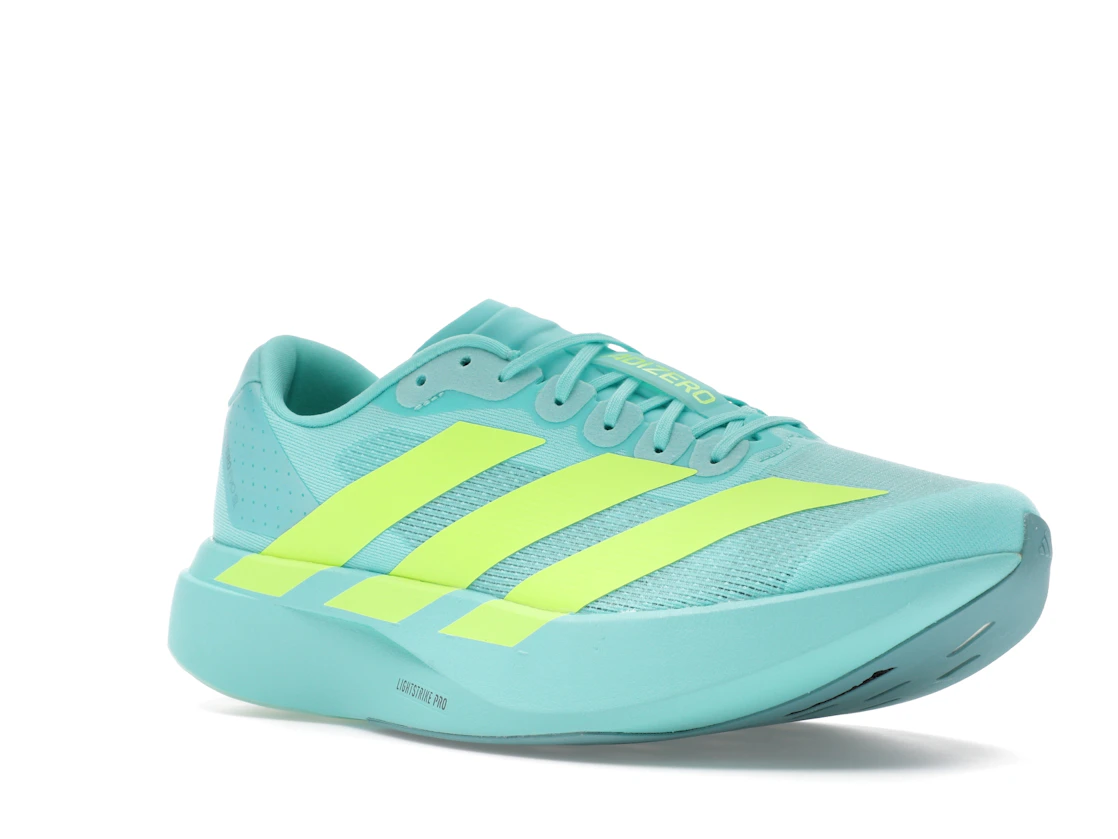 adidas Adizero Evo SL Flash Aqua Lucid Lemon