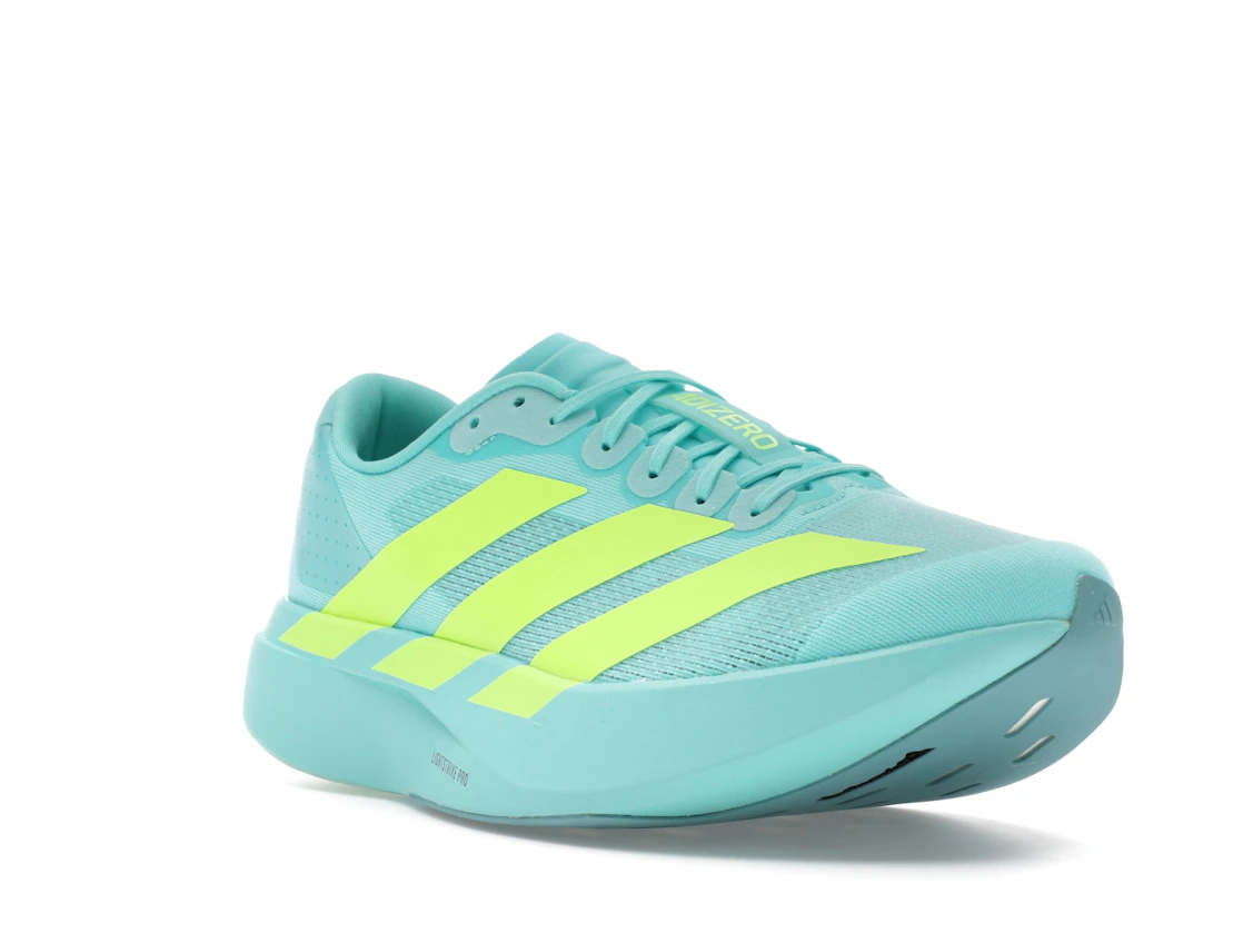 adidas Adizero Evo SL Flash Aqua Lucid Lemon