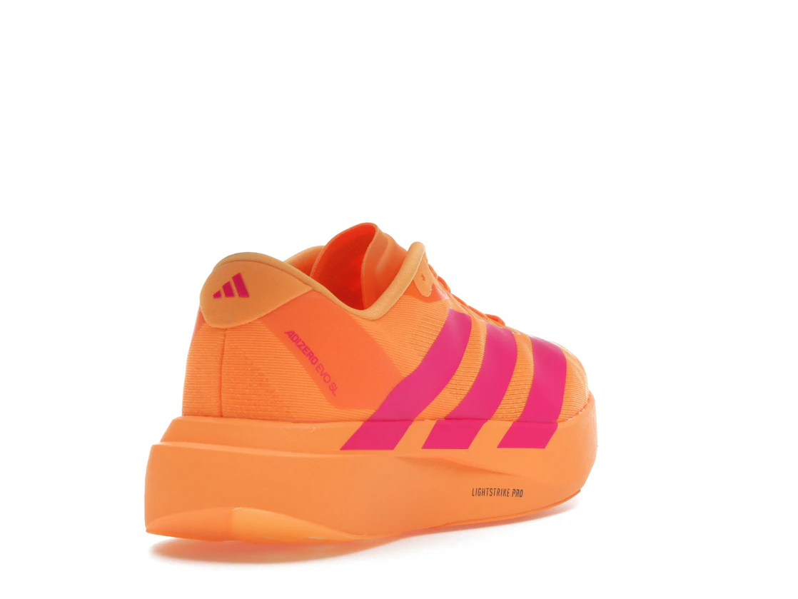 adidas Adizero Evo SL Flash Orange Shock Pink
