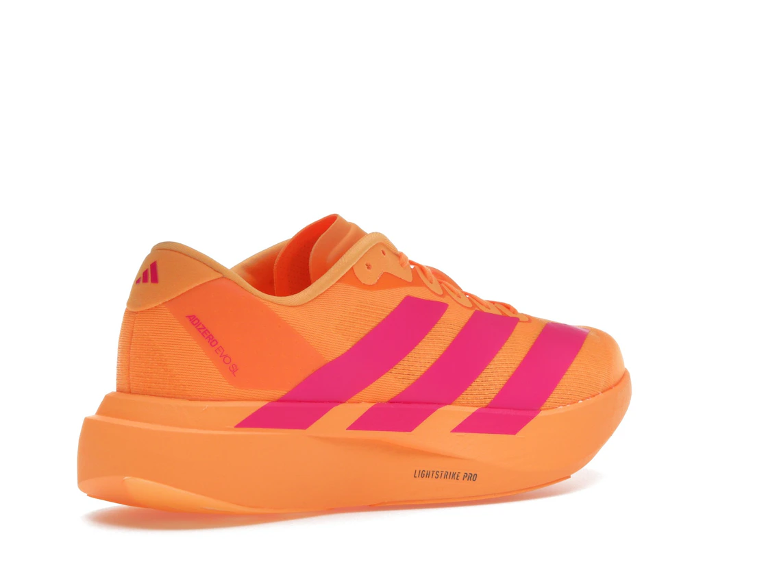 adidas Adizero Evo SL Flash Orange Shock Pink