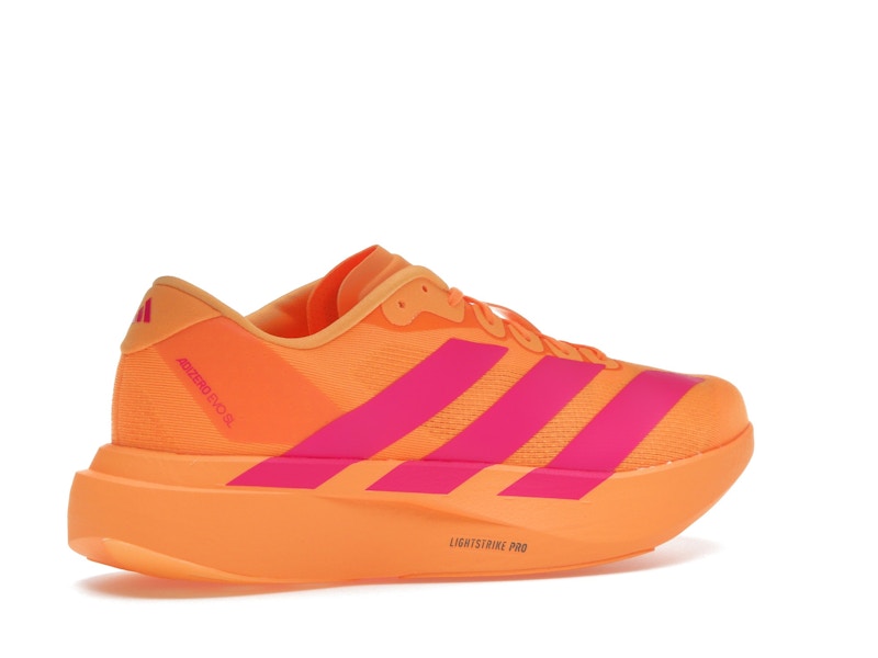 adidas Adizero Evo SL Flash Orange Shock Pink