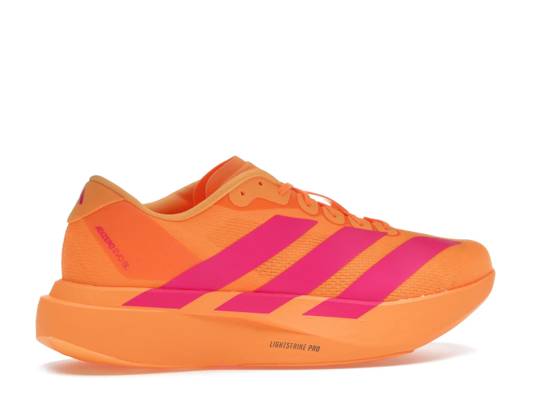adidas Adizero Evo SL Flash Orange Shock Pink