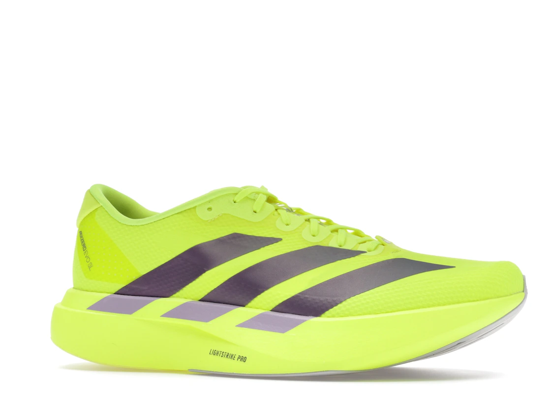 adidas Adizero Evo SL Solar Yellow Plum