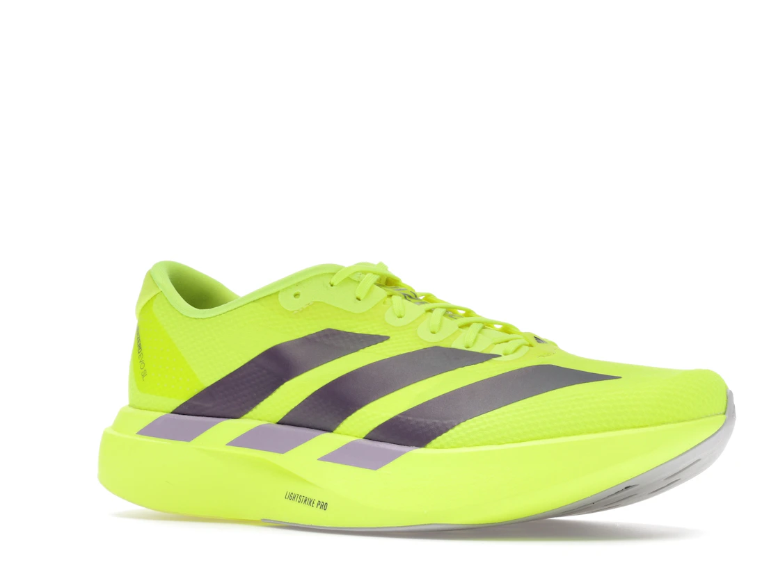 adidas Adizero Evo SL Solar Yellow Plum