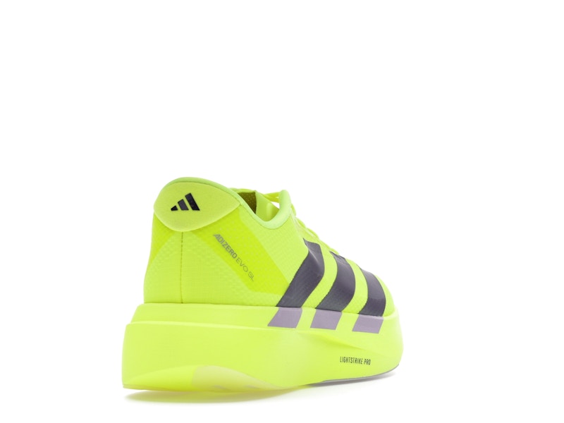 adidas Adizero Evo SL Solar Yellow Plum