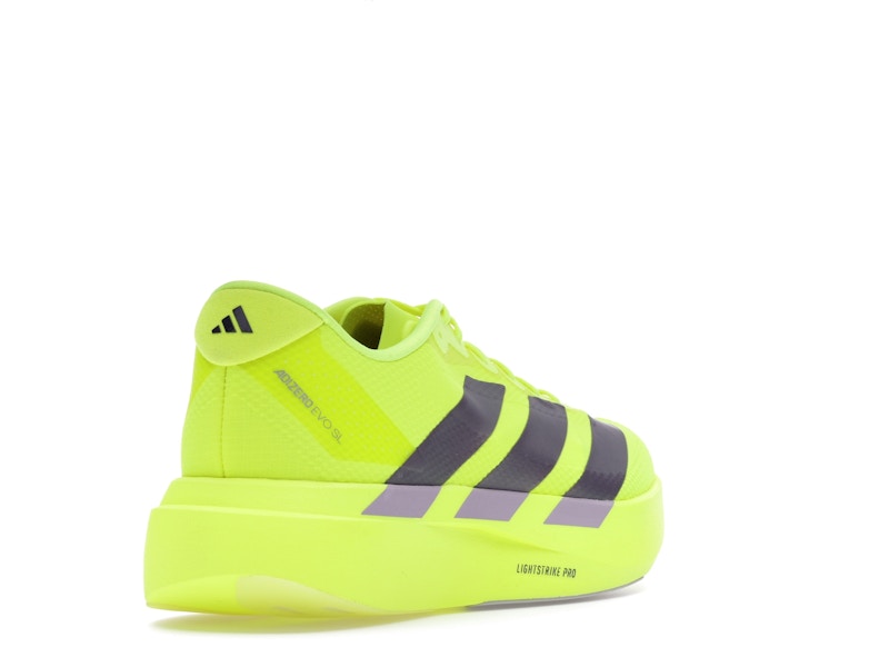 adidas Adizero Evo SL Solar Yellow Plum