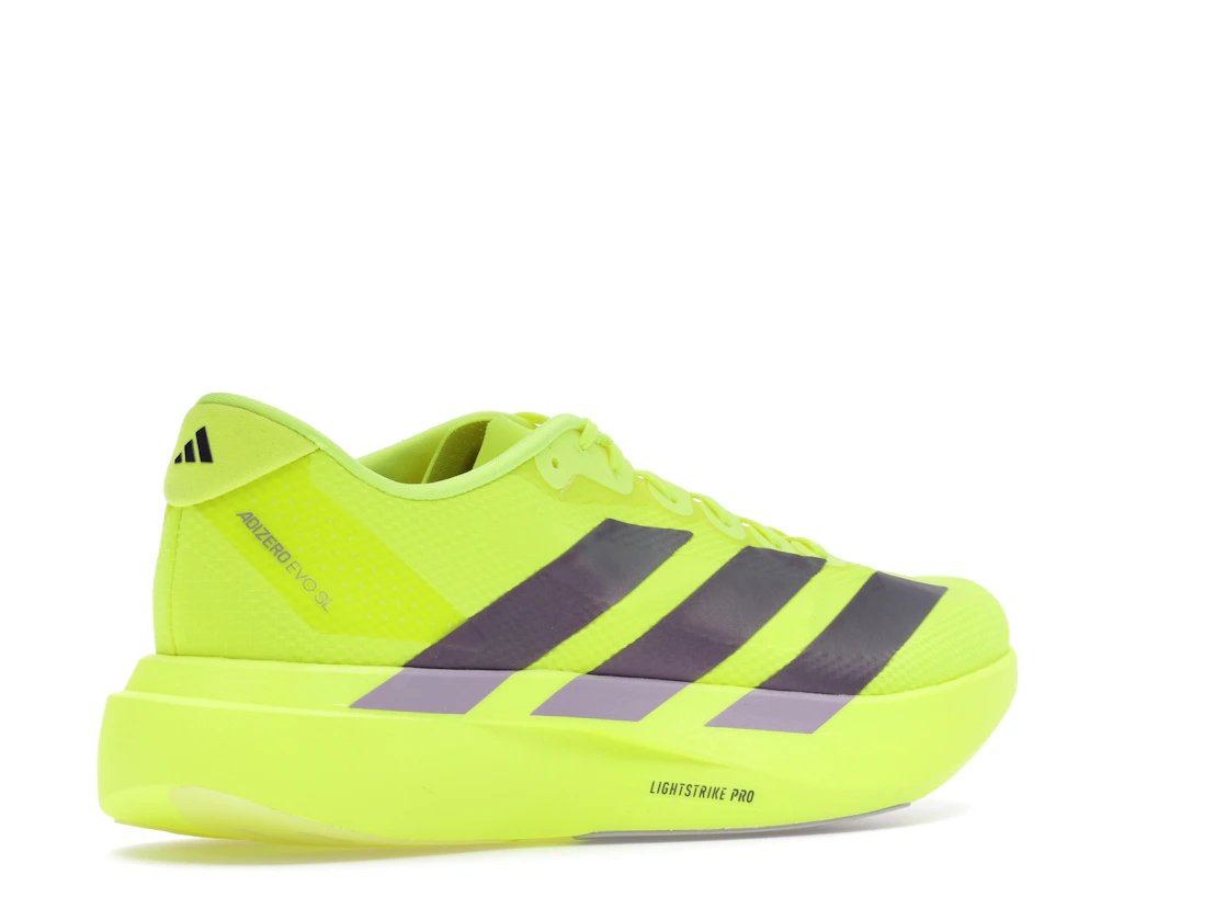 adidas Adizero Evo SL Solar Yellow Plum