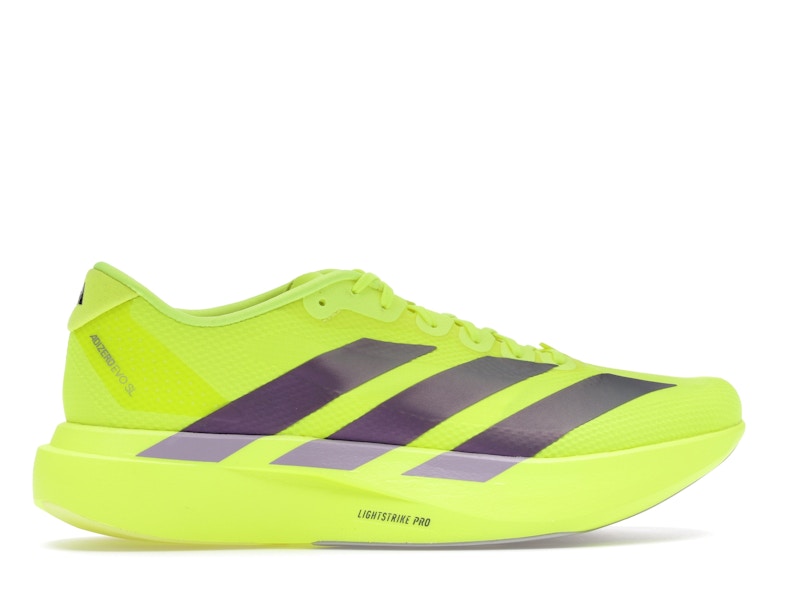 adidas Adizero Evo SL Solar Yellow Plum