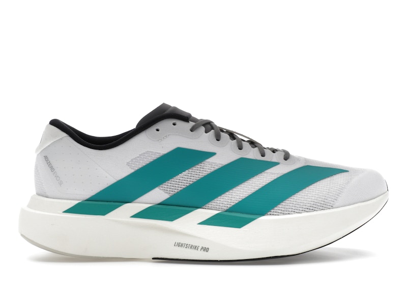 adidas Adizero Evo SL White Pure Teal メンズ - JS4487 - JP