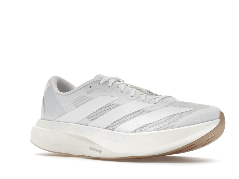adidas Adizero Evo SL White Warm Sandstone