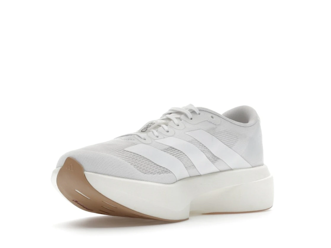 adidas Adizero Evo SL White Warm Sandstone