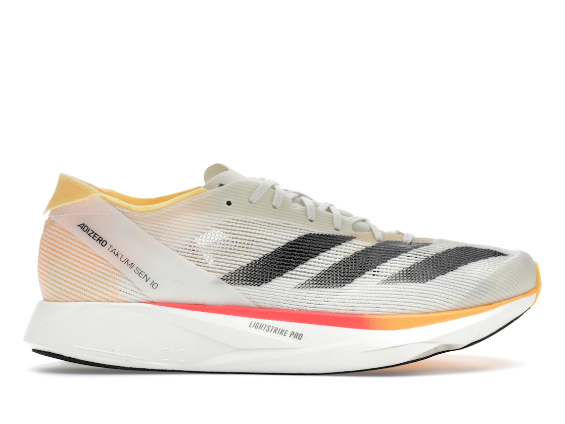 adidas Adizero Takumi Sen 10 Ivory Core Black Off White