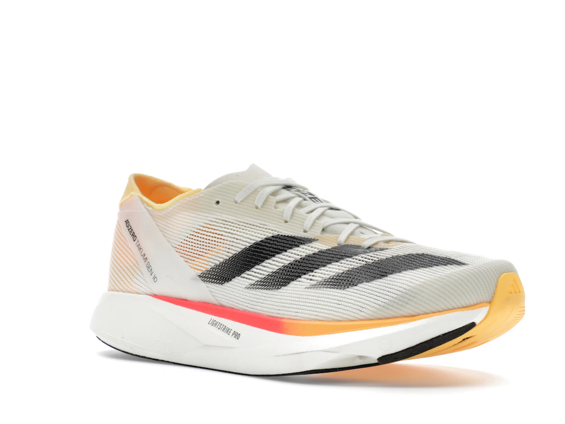 adidas Adizero Takumi Sen 10 Ivory Core Black Off White