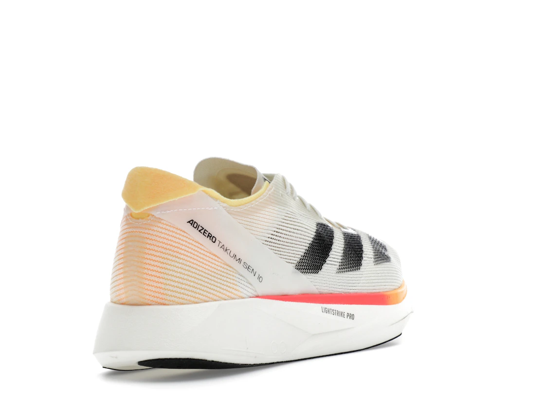 adidas Adizero Takumi Sen 10 Ivory Core Black Off White