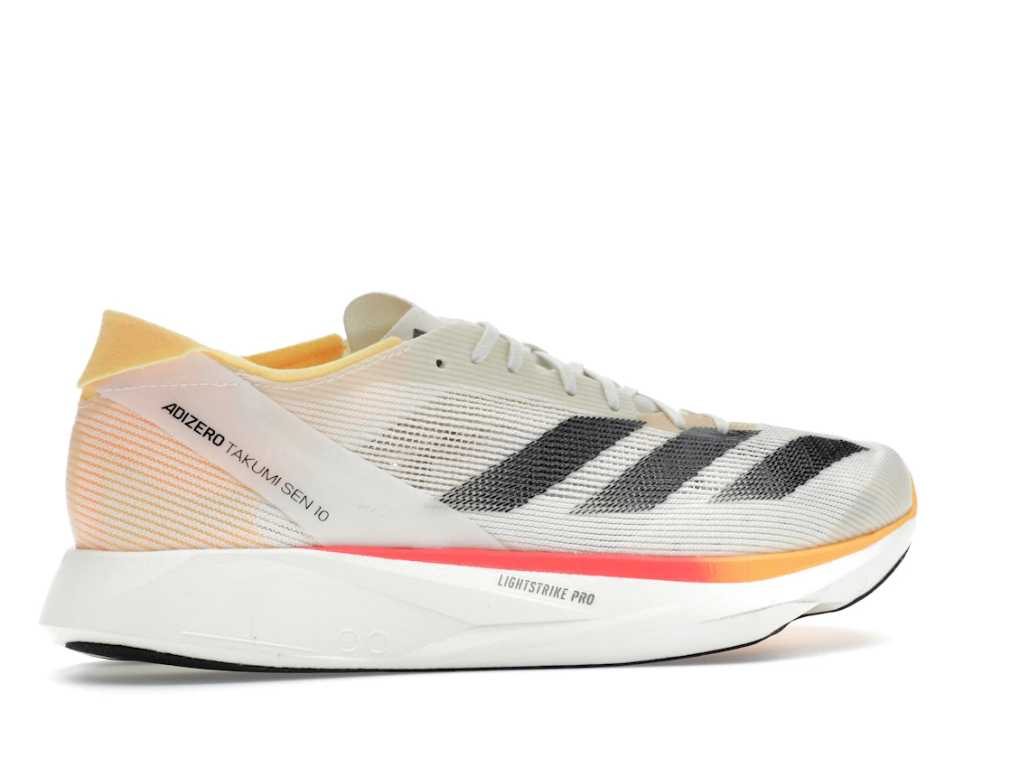 adidas Adizero Takumi Sen 10 Ivory Core Black Off White