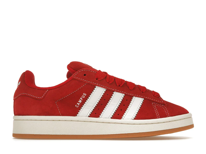 adidas Originals CAMPUS 00S - Sneakers basse - better scarlet/ftwr  white/off white/rosso 