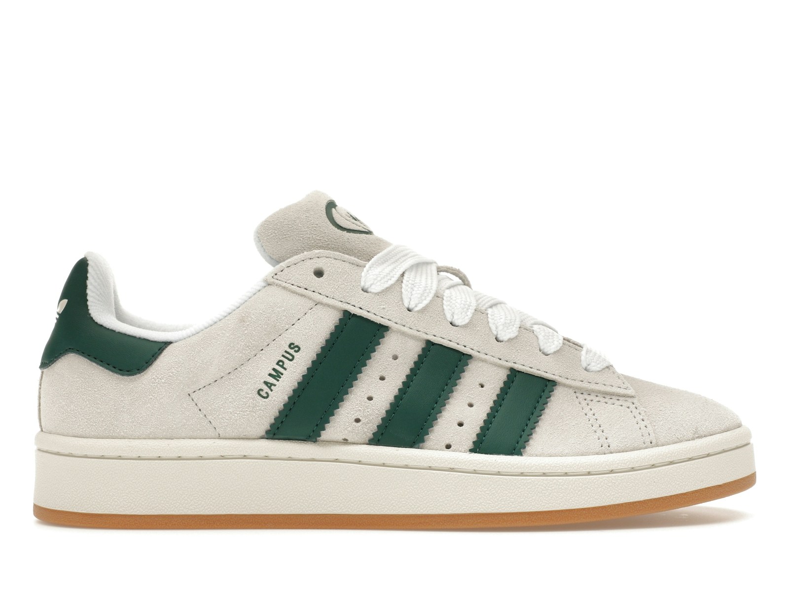 Adidas Campus 00s Crystal White Collegiate Green