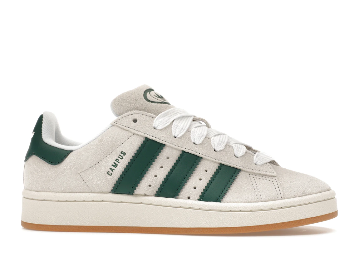 adidas Campus 00s Crystal White Collegiate Green (Women's)