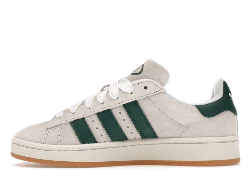 adidas Campus 00s Crystal White Collegiate Green (Women's)